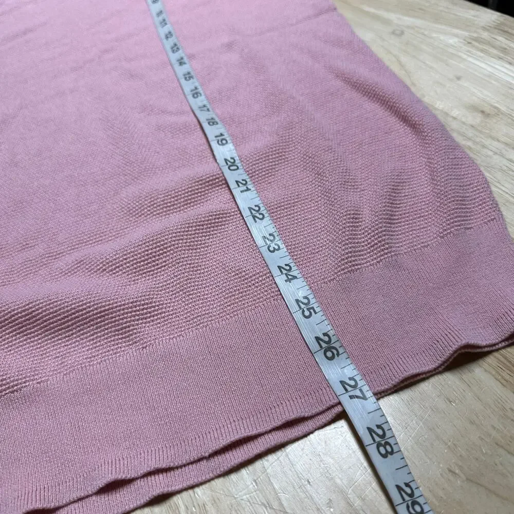 J. Crew Men's Crewneck Sweater in Pink Size Medium New With Tags Condition